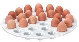 Bild von Breakfast, Eierwärmer in Porzellan für 28 Eier 
