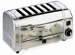 Picture of Toaster chrom 6er; 460 x 220 x 220 mm; 230 V/3,0 kW
