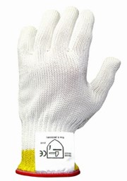 Bild von Schnittschutzhandschuh, extra schwer, Größe S, einzeln, (weiß)
