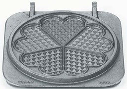 Picture of Herzwaffel Backplatte, groß; für Backsystem / Herzwaffeleisen groß
