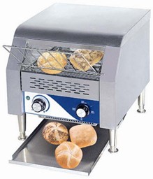 Picture of Durchlauftoaster; Edelstahl; 368 x 416 x 387 mm; 230 V/2,24 kW
