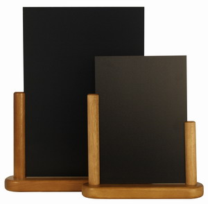 Bild von Tischtafel 10x15 cm, schwarz
