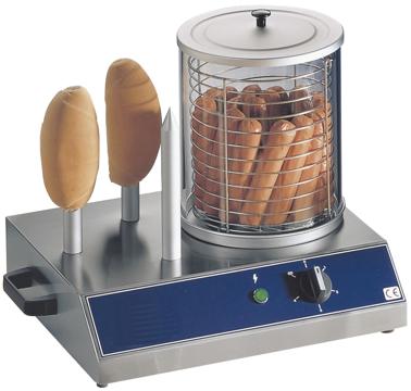 Bild von Hot Dog Kocher; Thermostatregler
