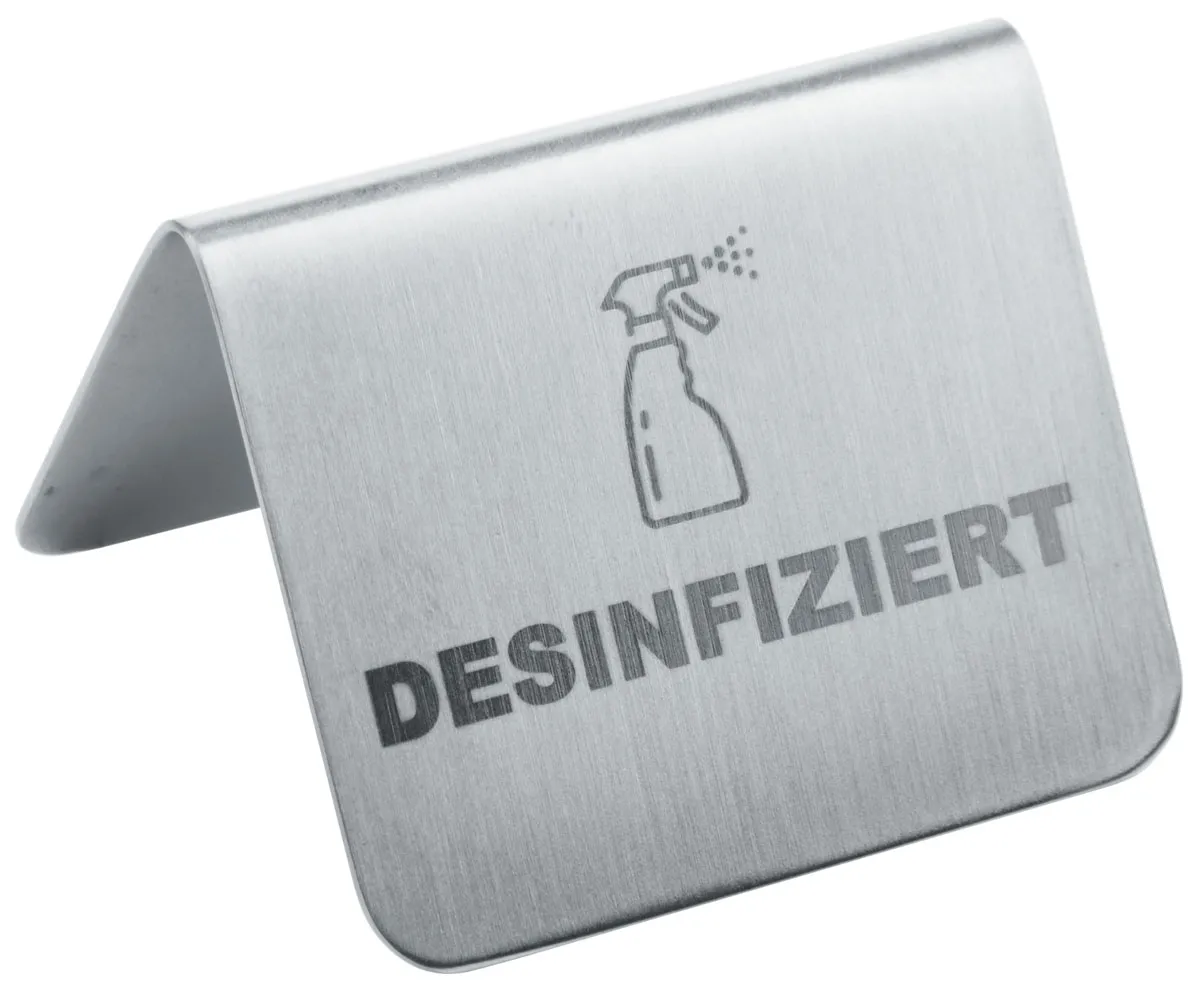 Picture of Schild DESINFIZIERT