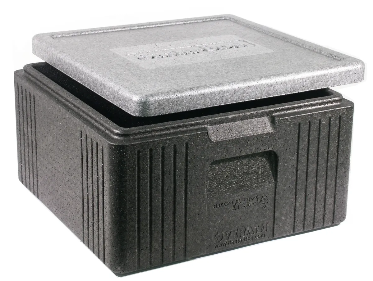 Bild von Thermobox grau/schwarz 21 l