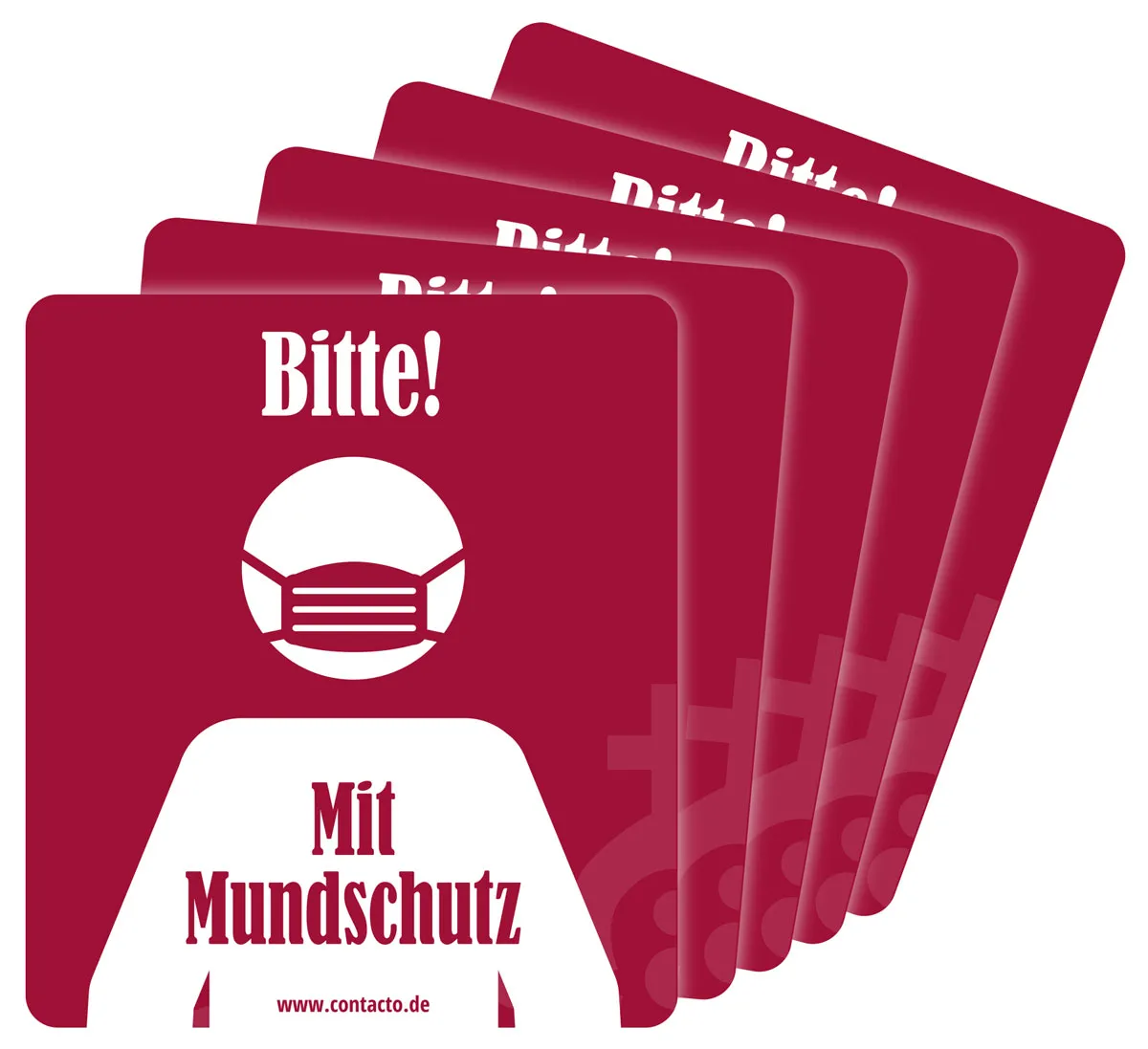 Picture of Schild ''Mundschutz tragen''