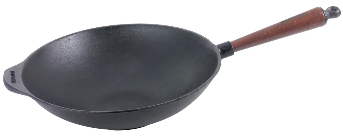 Bild von Eisenguss-Wok 30 cm  