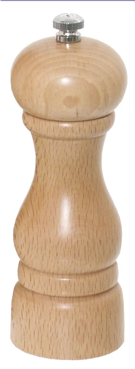 Bild von Pfeffermühle, Buchenholz 16 cm  