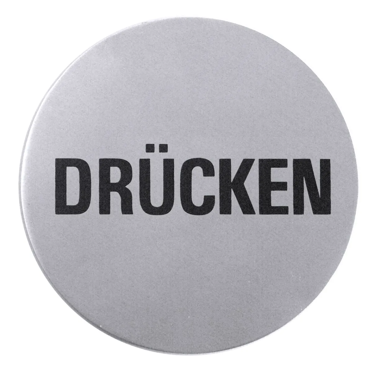 Bild von Türsymbol DRÜCKEN  