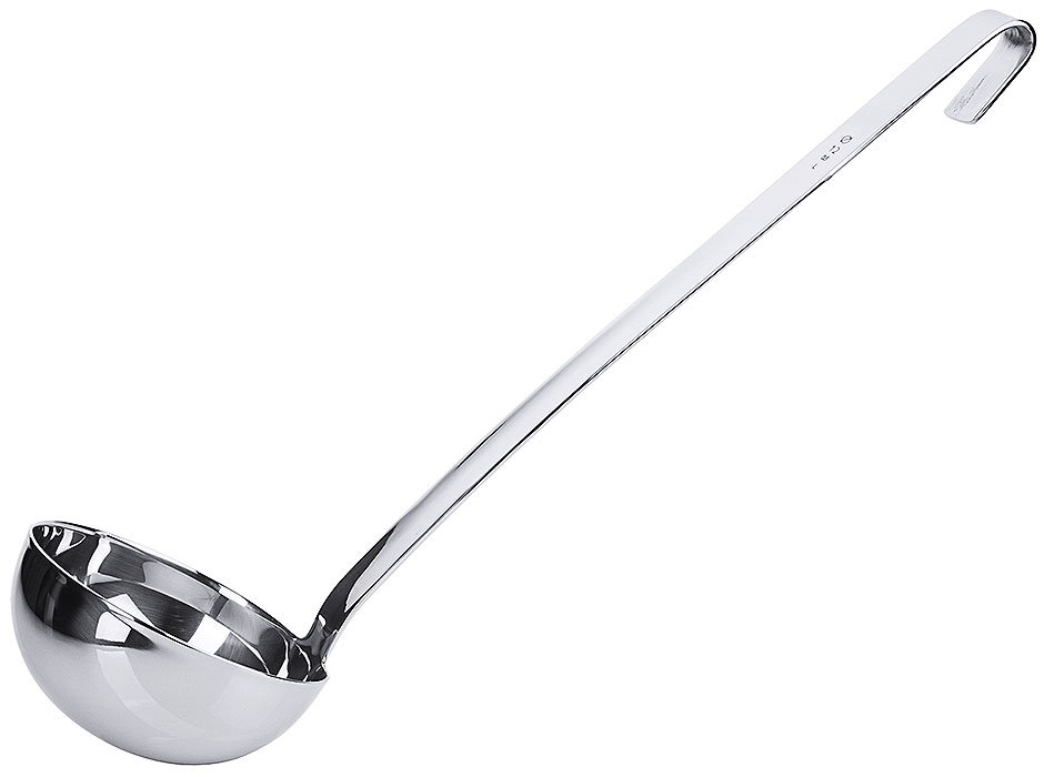 Bild von Schöpfkelle 12 cm, fugenlos, Stiellänge 41 cm  