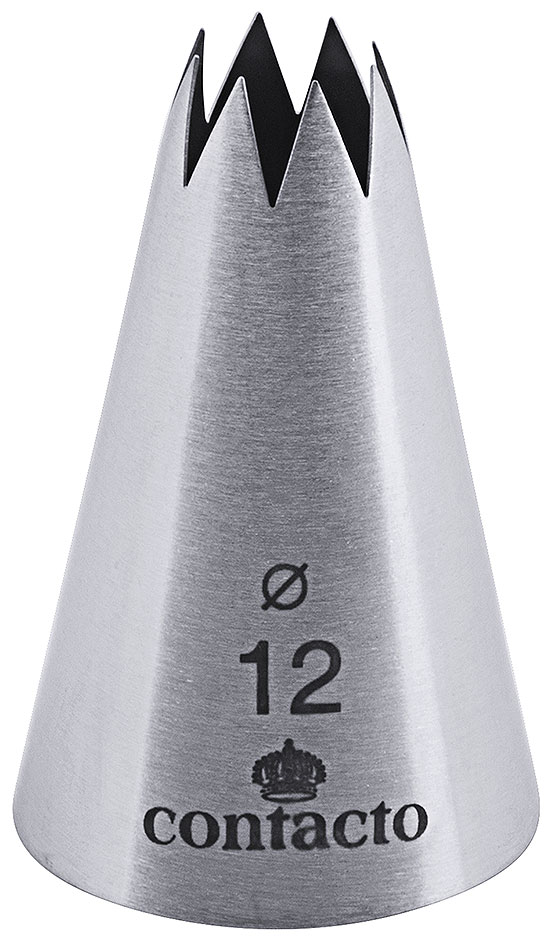 Bild von Sterntülle aus Edelstahl 12 mm  