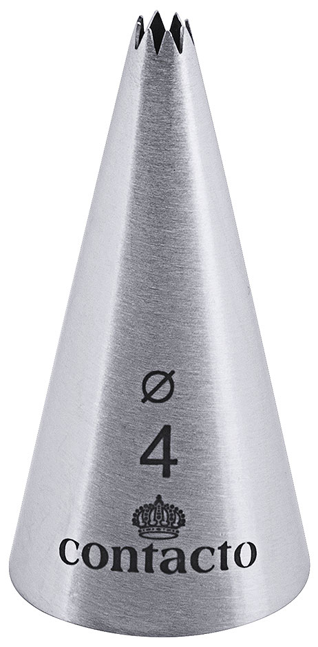 Bild von Sterntülle aus Edelstahl 4 mm  