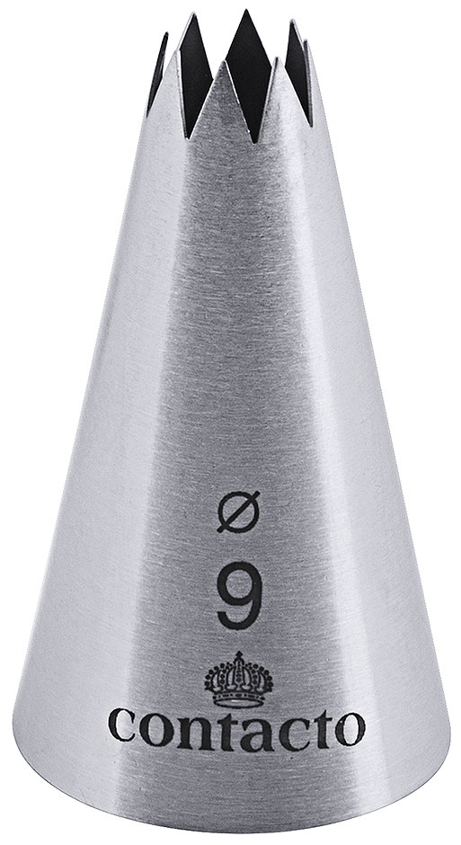 Bild von Sterntülle aus Edelstahl 9 mm  