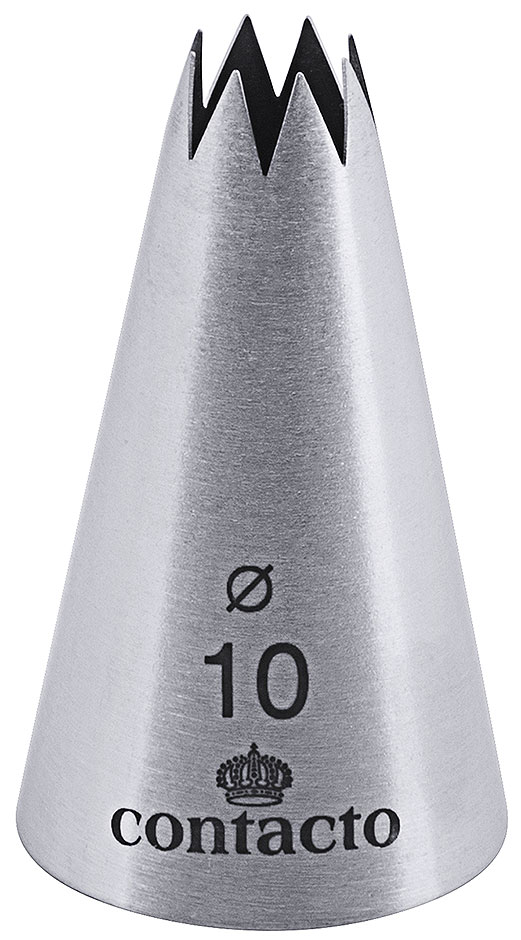 Bild von Sterntülle aus Edelstahl 10 mm  