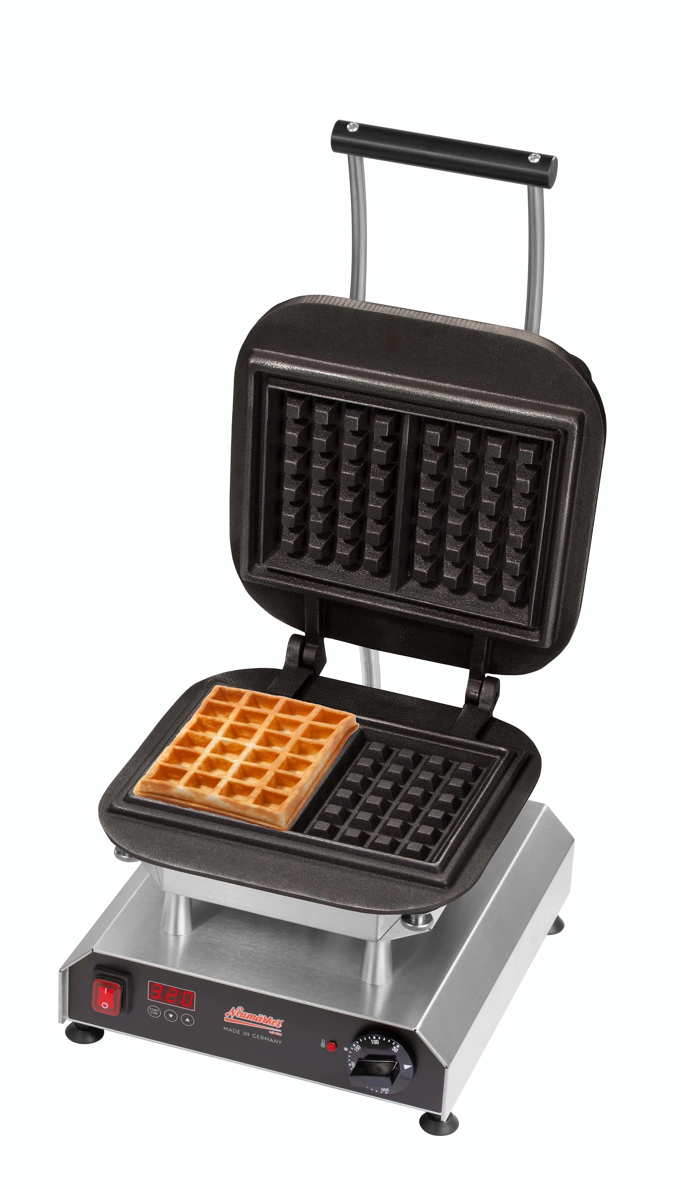Bild von Neumärker Waffeleisen Thermocook® inkl. Lorraine Waffel Wechselplatten