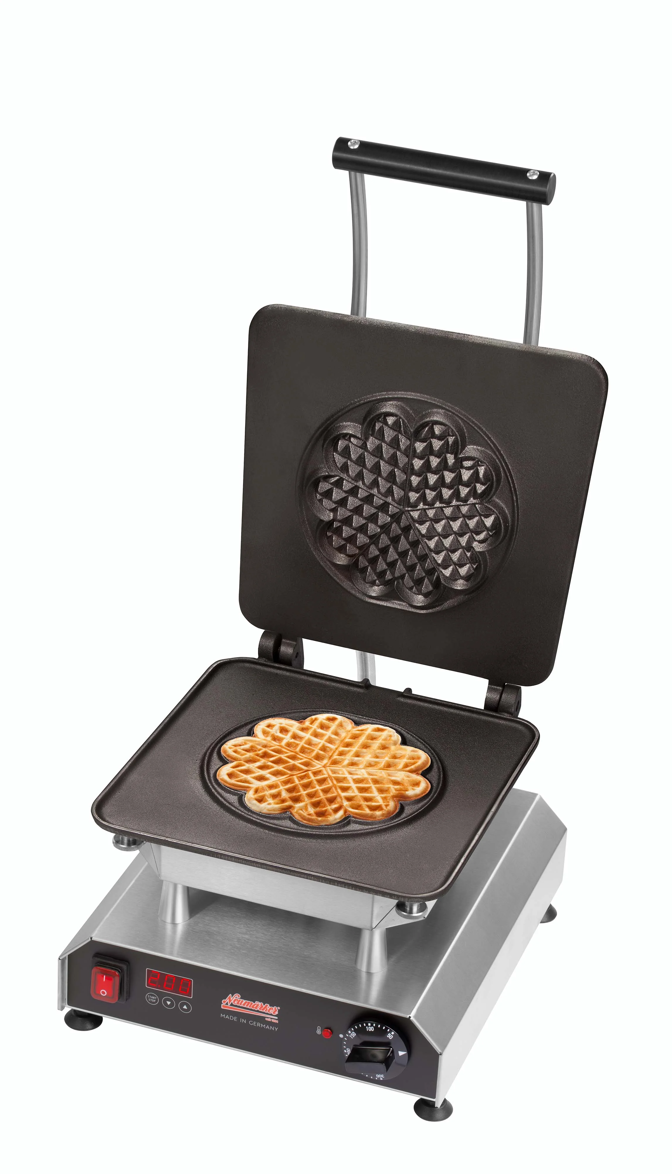 Picture of Neumärker Waffeleisen Thermocook® inkl. Kleine Herzwaffel Wechselplatten
