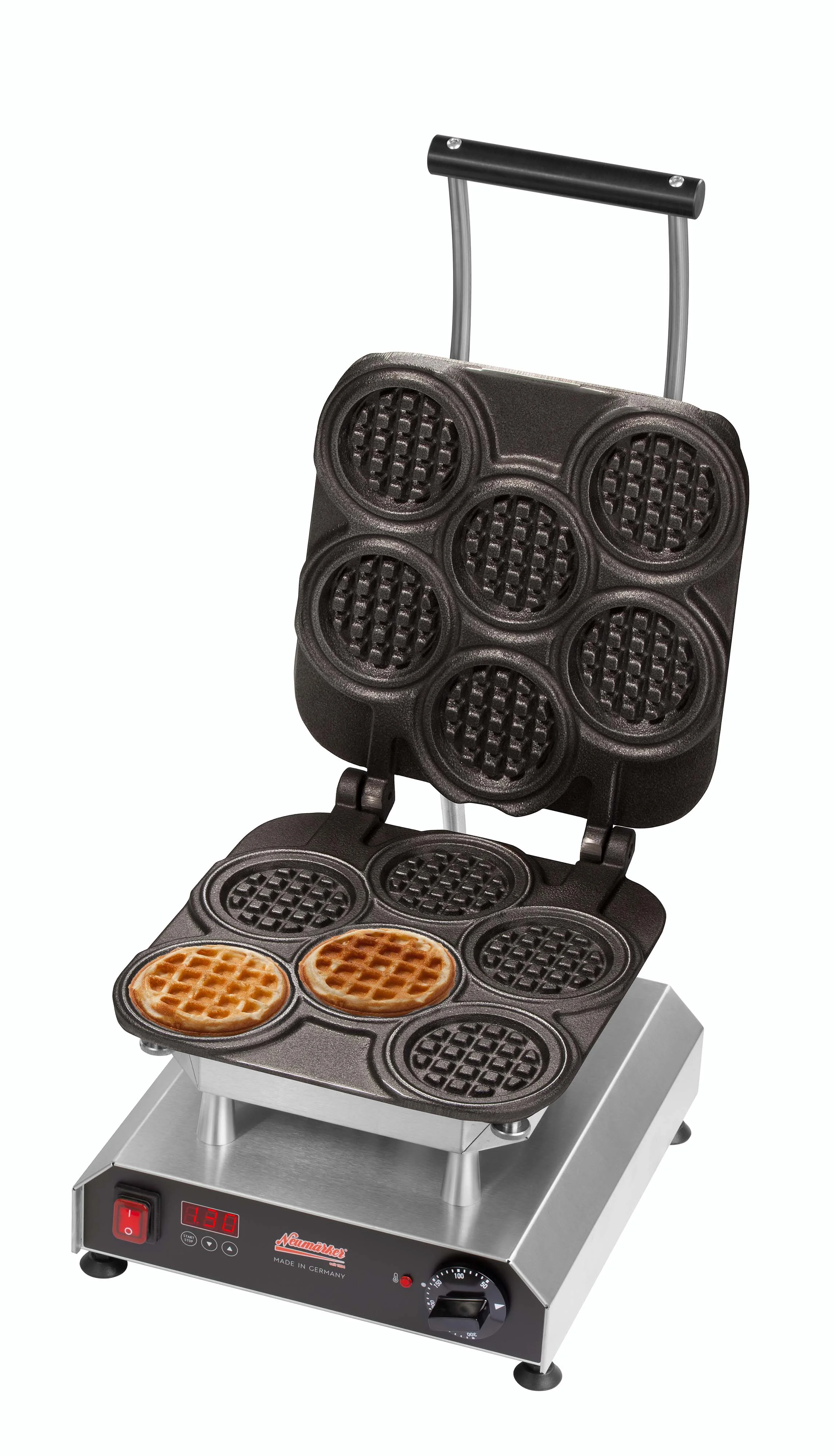 Picture of Neumärker Waffeleisen Thermocook® inkl. Waffel-Taler Wechselplatten