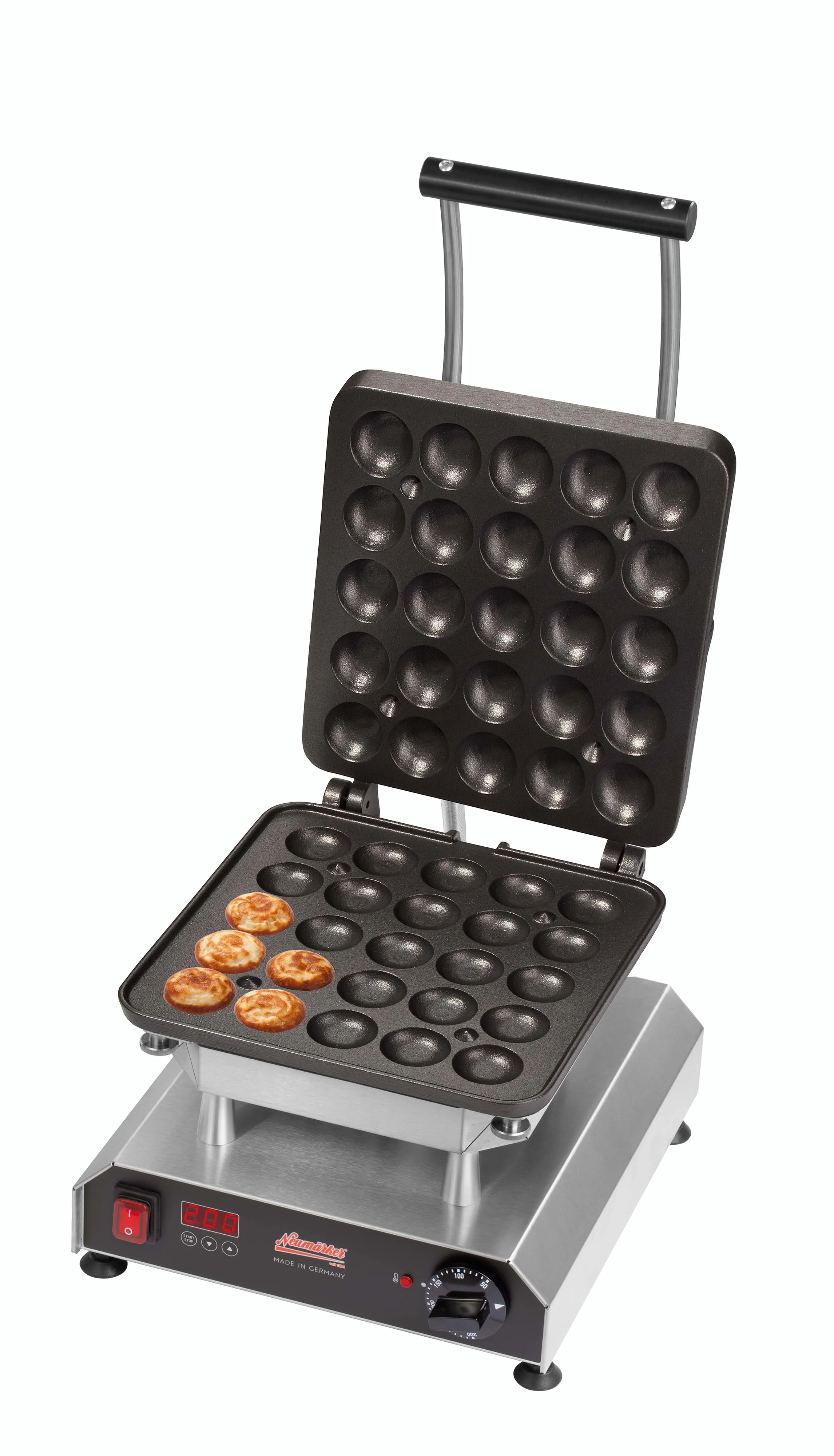 Picture of Neumärker Waffeleisen Thermocook® inkl. Waffelbällchen Wechselplatten