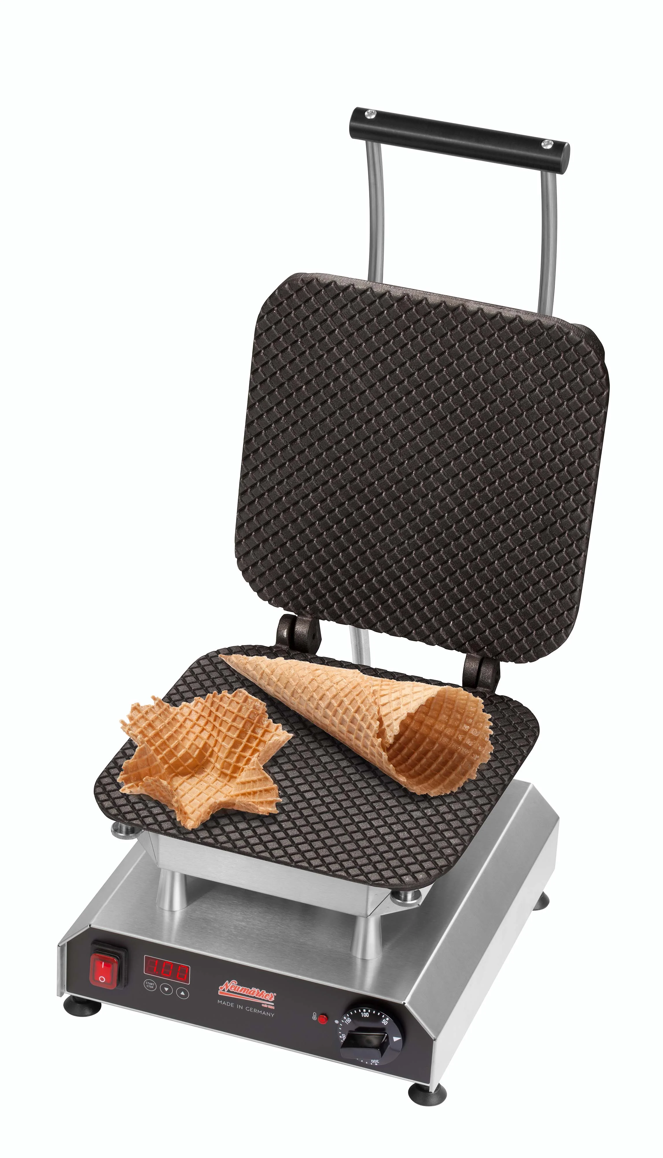Picture of Neumärker Waffeleisen Thermocook® inkl. Eiswaffel Wechselplatten