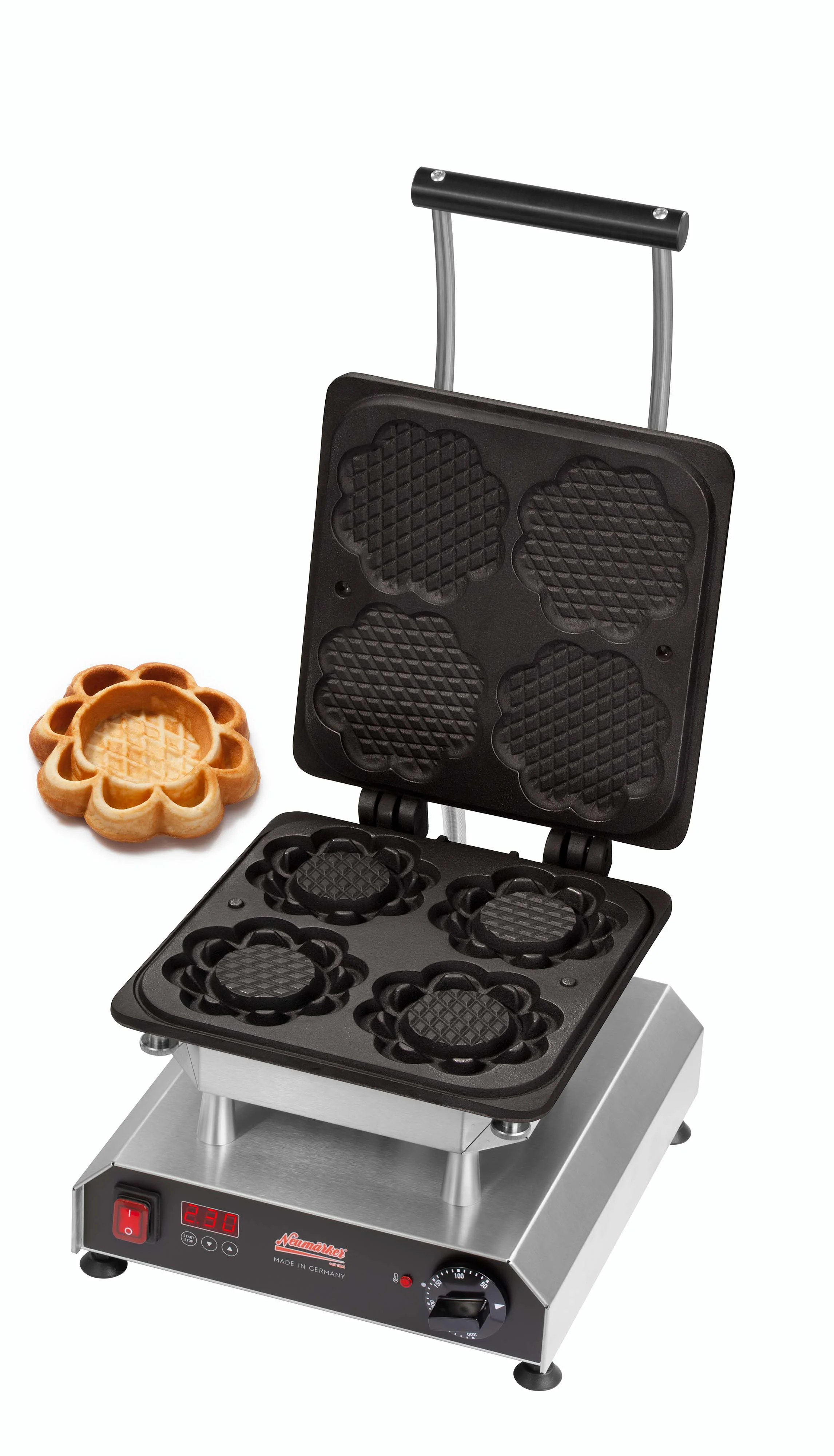 Picture of Neumärker Waffeleisen Thermocook® inkl. Waffeltörtchen Wechselplatten