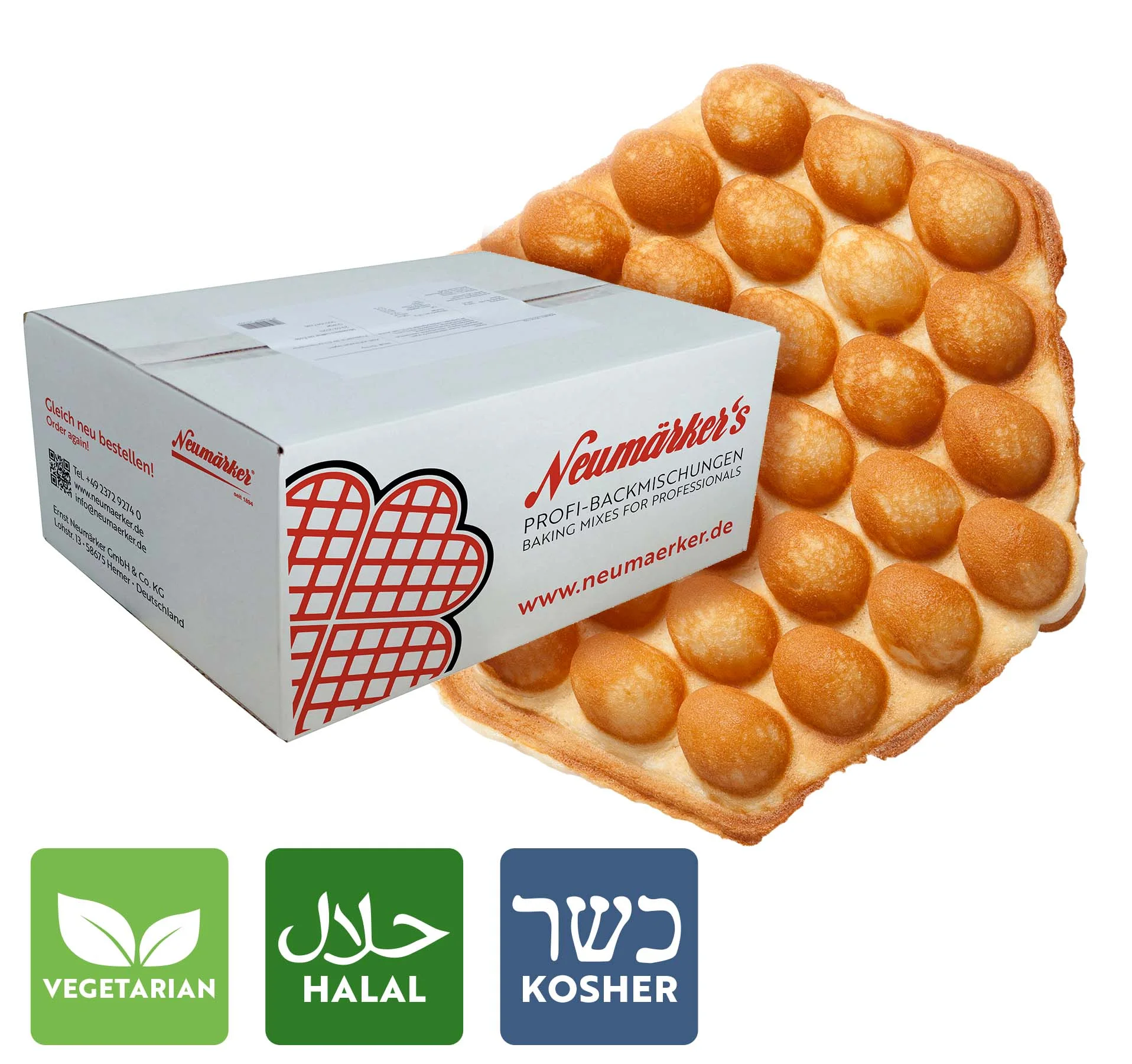 Bild von Bubble-Waffel-Mix