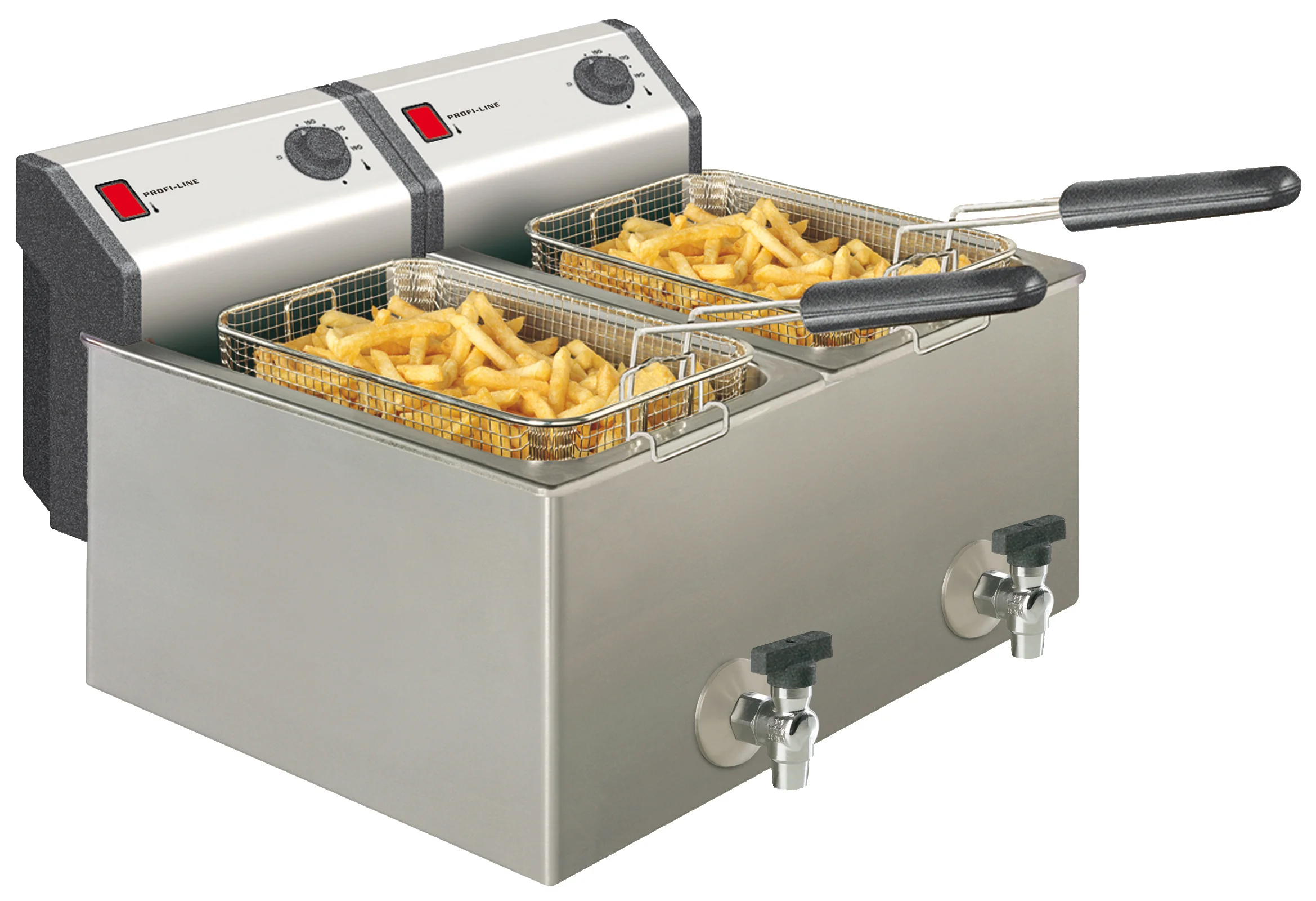 Bild von Elektro-Fritteuse 2x 8 Liter