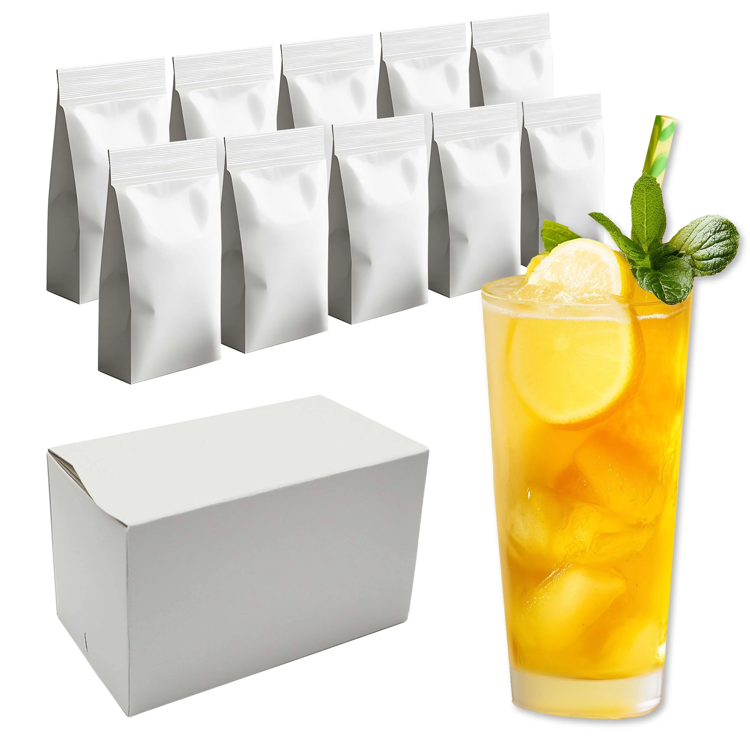 Picture of Neumärker Eistee-Ready-Mix Zitrone | Karton à 10 kg (10x 1 kg)