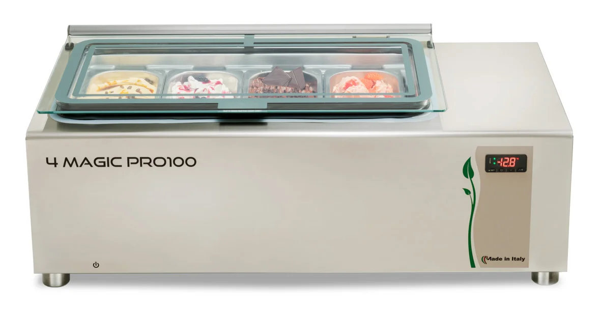 Bild von Speiseeisvitrine 4 Magic PRO 100