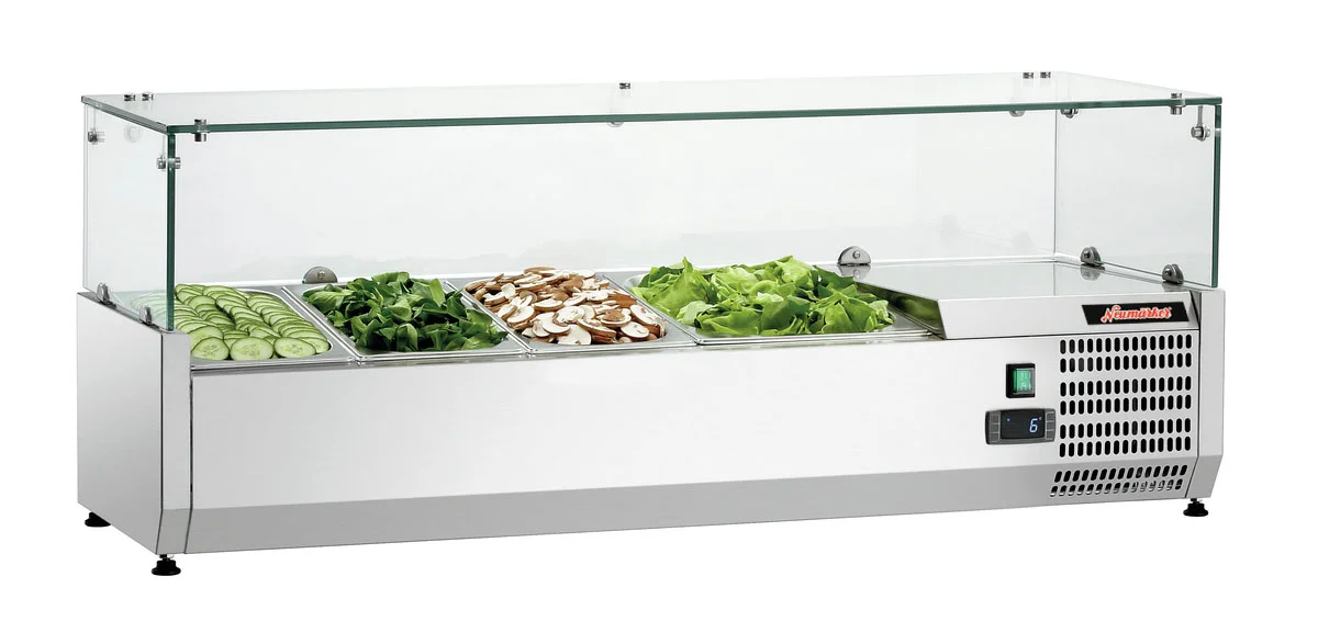 Bild von Neumärker Kühlaufsatz 3x 1/3 GN + 1x 1/2 GN x 150 mm