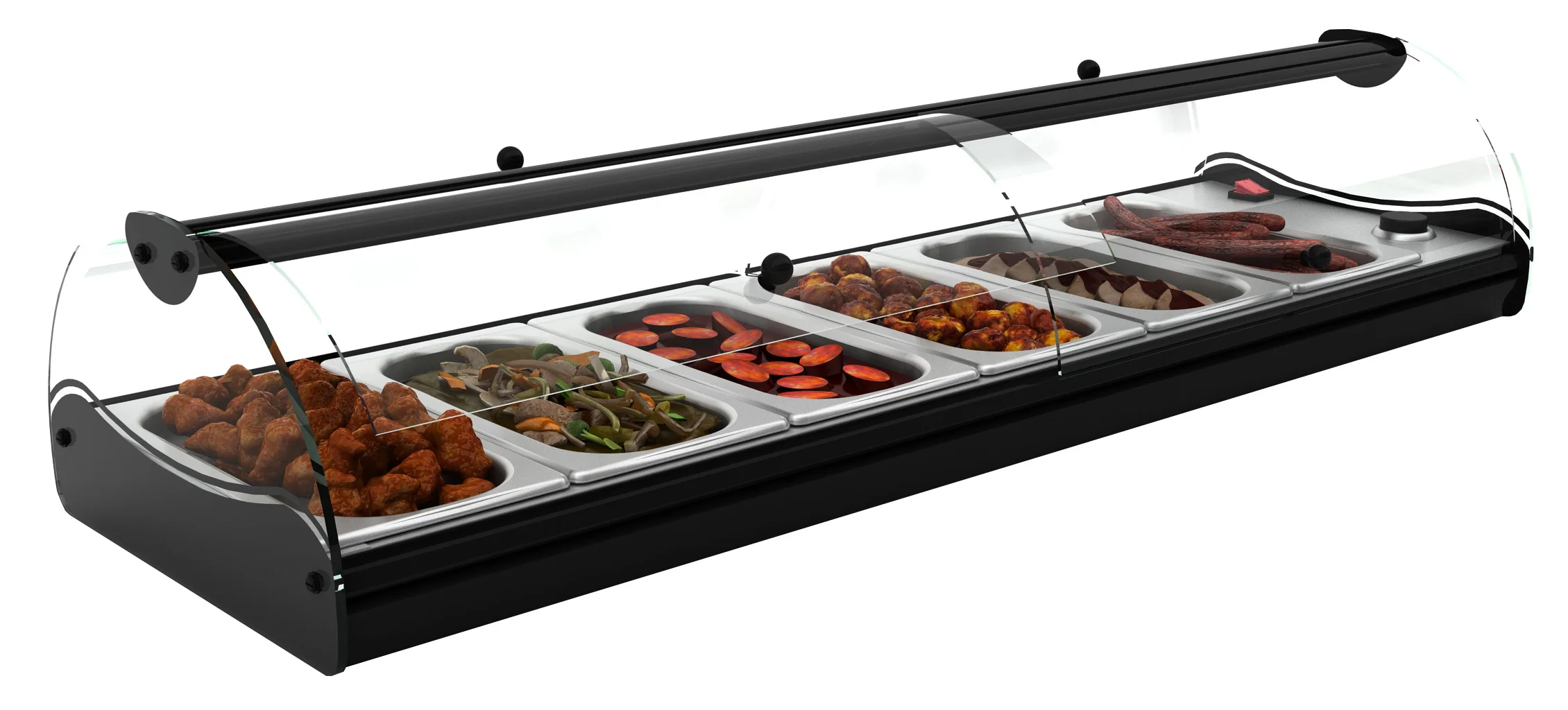 Bild von Buffet-Warmhaltevitrine Baño Maria 6