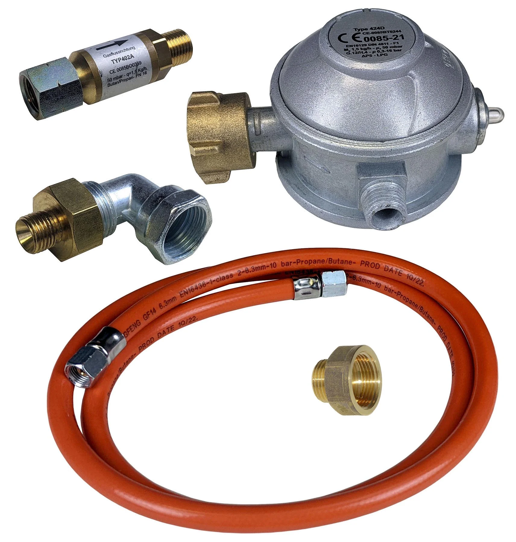 Bild von Anschluss-Set für Gas-Hockerkocher NGETL 5-50