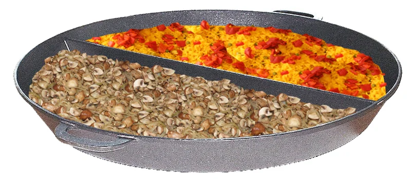Picture of Großraumpfanne Ø 800 mm mit 2-Teilung