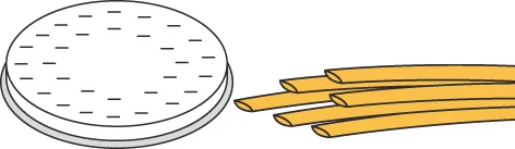 Picture of Pasta-Scheibe Ø 50 mm Tagliolini für Nudelmachine PF15E